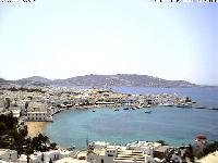 Mykonos Webcam - Marina Panorama